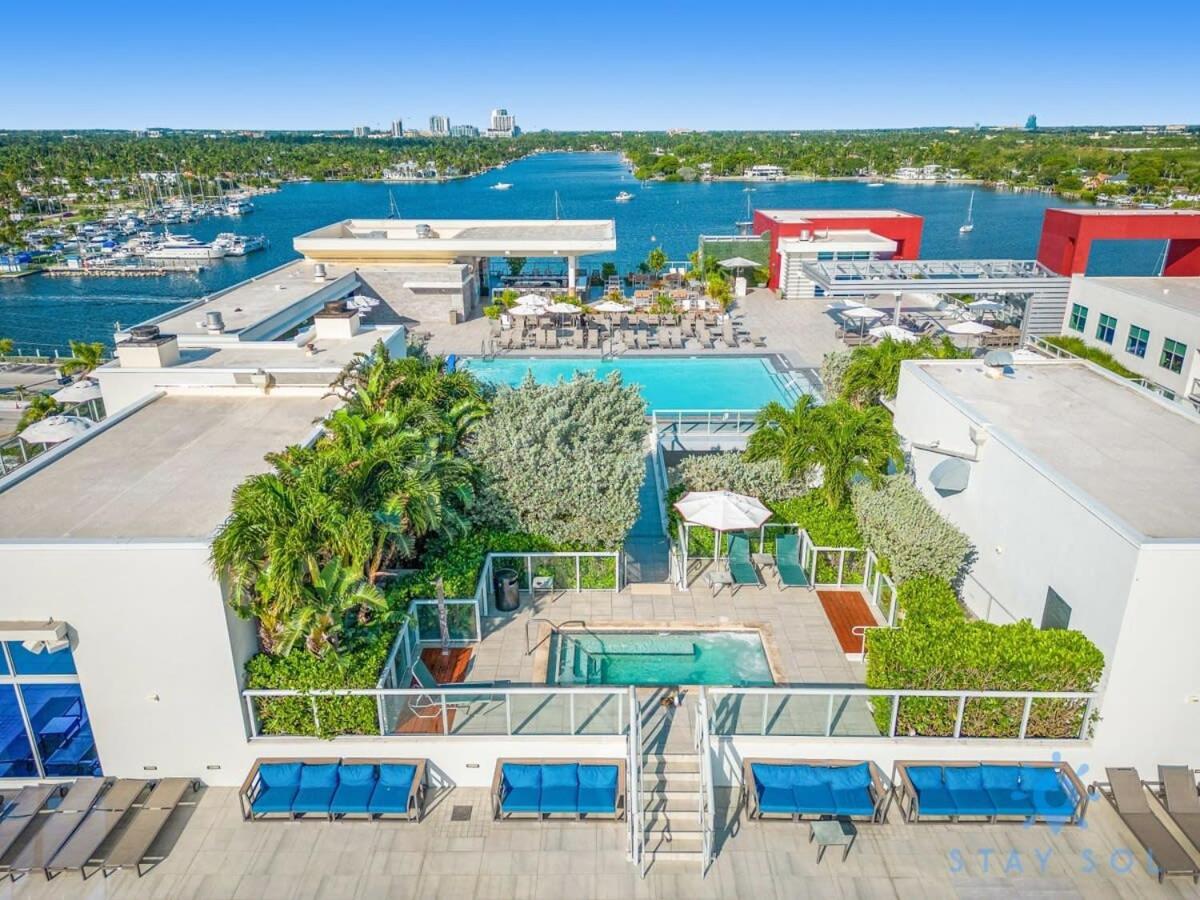 Rooftop Pool - Hollywood Beach Boardwalk Kültér fotó